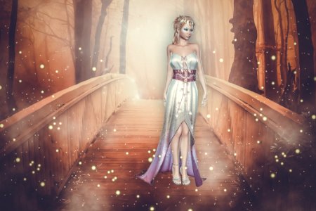 Beauty Dress Lady Girl