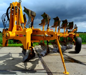 Yellow Construction Equipment Vehicle Bulldozer