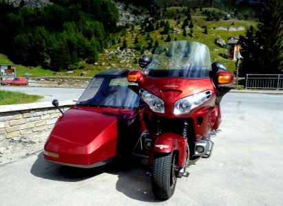 Motor Vehicle Motorcycle Sidecar Vehicle photo