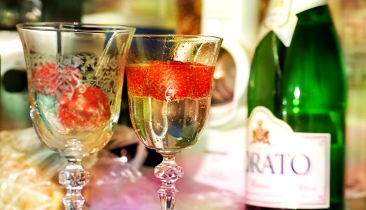 Drink Champagne Stemware Wine Glass Champagne photo