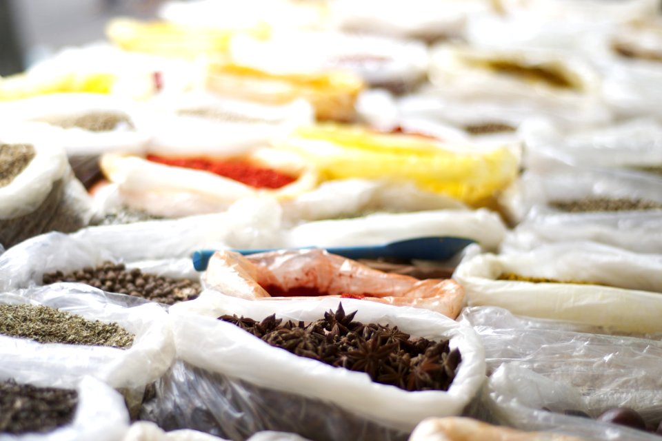 Shallow Focus Photography Of Plastic Packs
