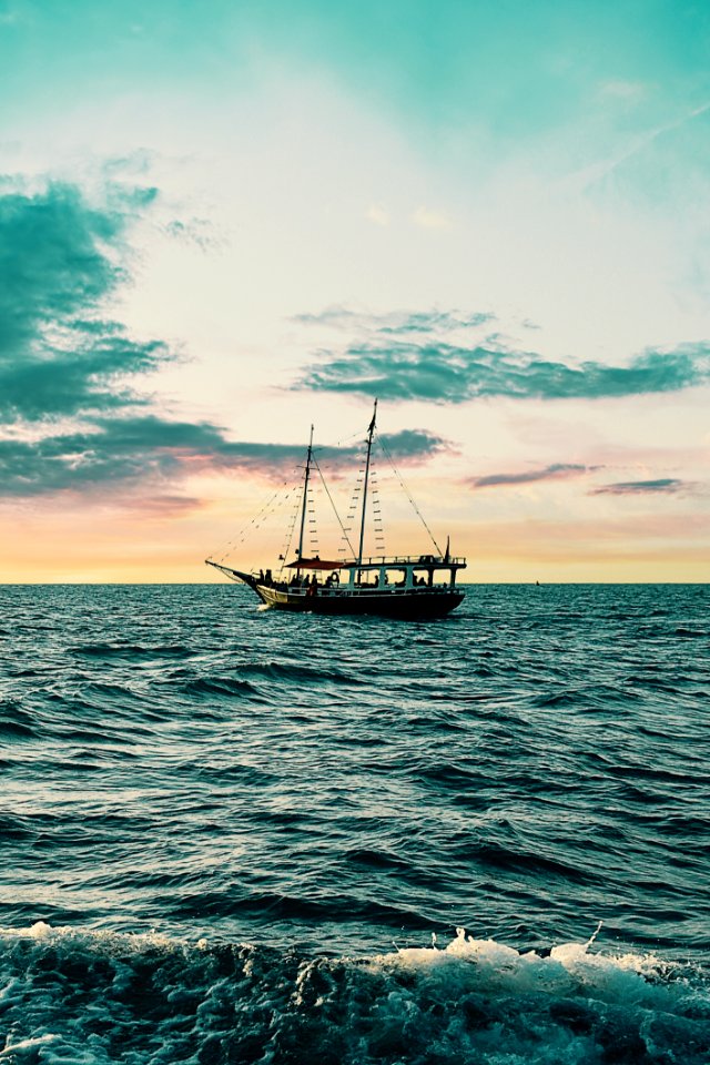 Fishing Boat In The Sea