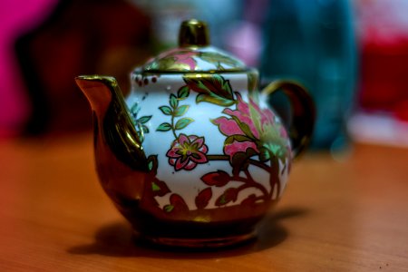 Teapot Porcelain Tableware Ceramic photo