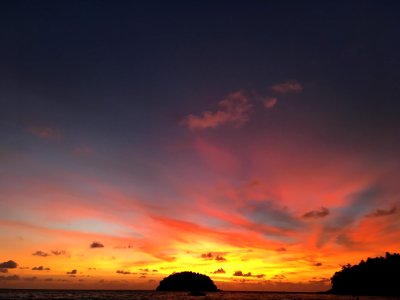 Sky Horizon Afterglow Sunset photo