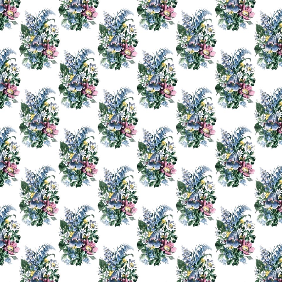Pattern Flora Tree Design