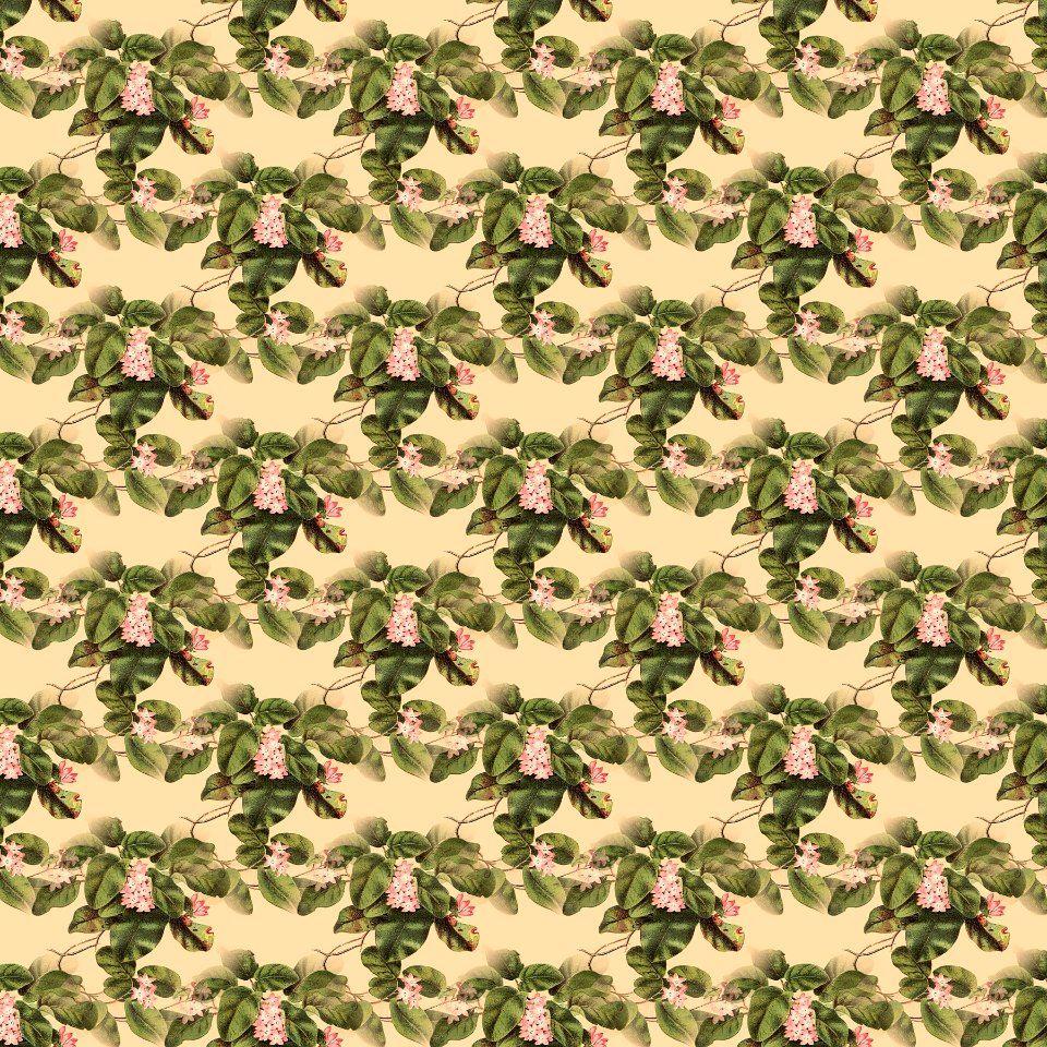 Military Camouflage Leaf Pattern Tree