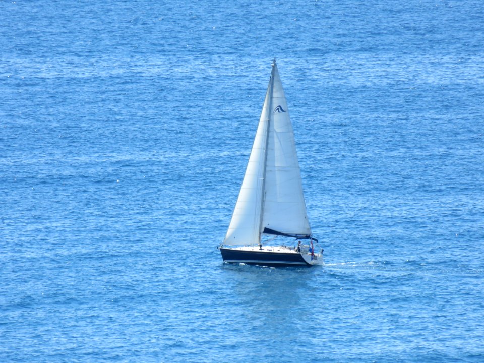 Sailboat Sail Water Transportation Sailing photo