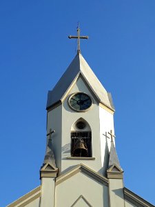 Sky Church Bell Steeple Building