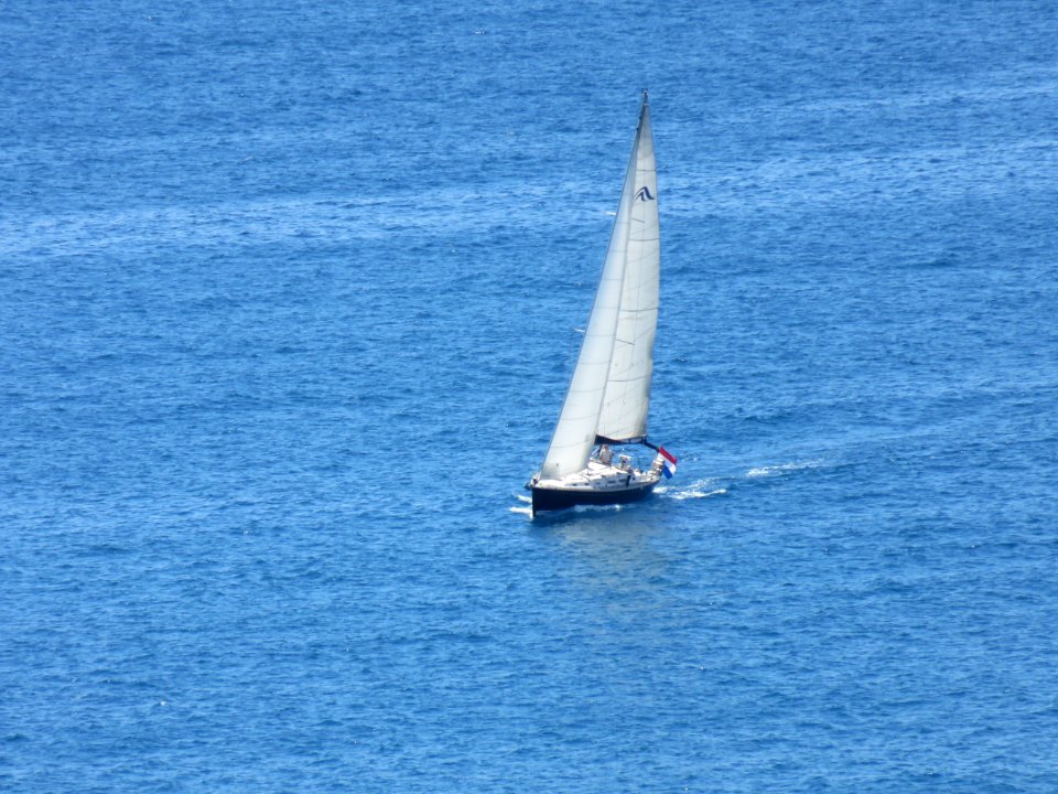 Sailboat Sail Water Transportation Waterway photo