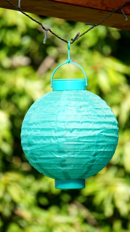 Green Lighting Turquoise Bird Feeder