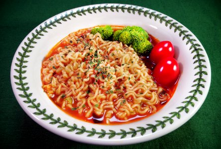 Dish Food Cuisine Spaghetti