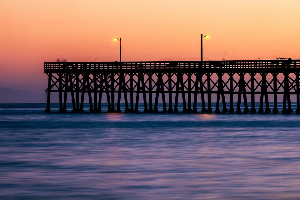 Sunset sea nature