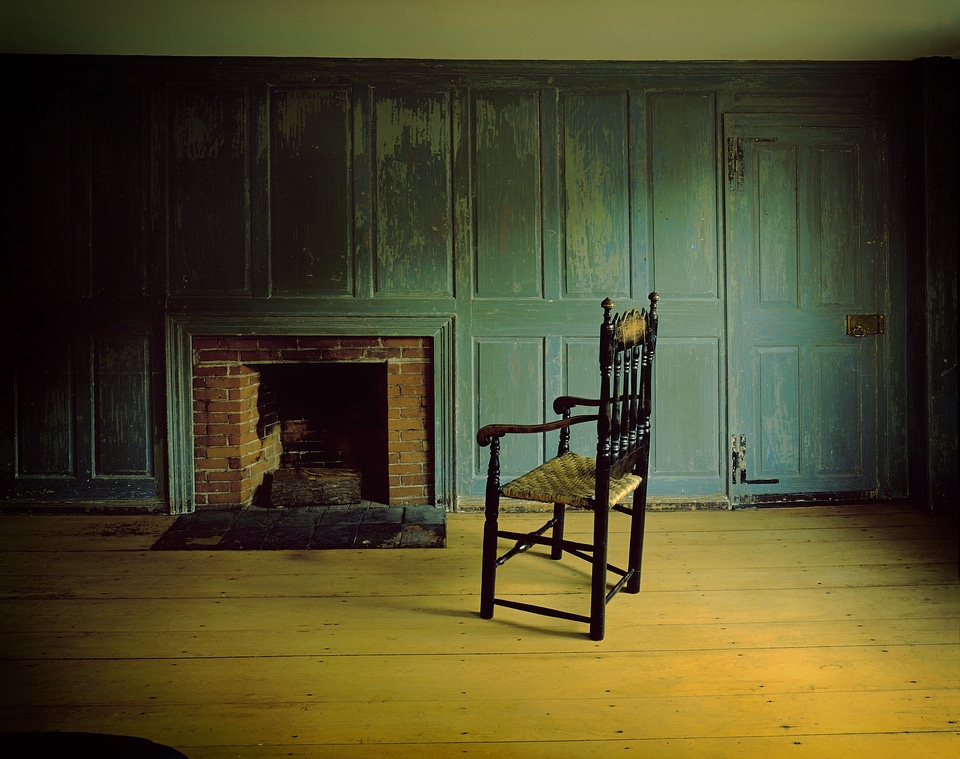 Chair isolated concept