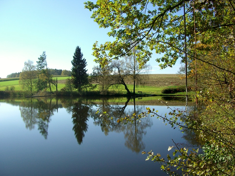 Nature idyll sky
