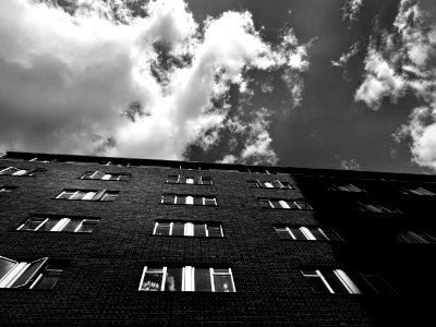 Grayscale Photography Of Building photo
