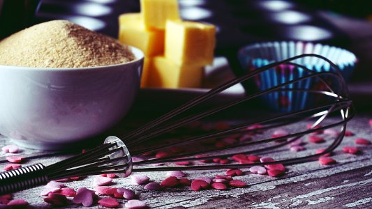 In Closeup Photography Of Gray Whisk