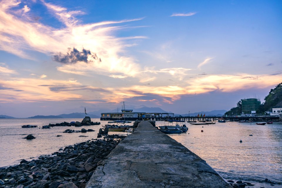 Photography Of Boat Dock photo