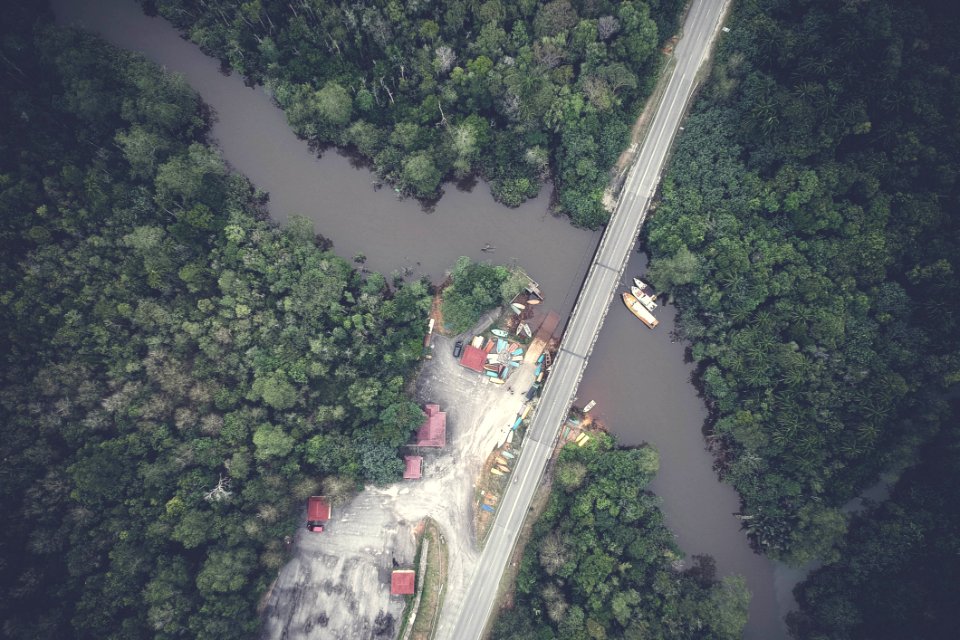Aerial View Of Google Map