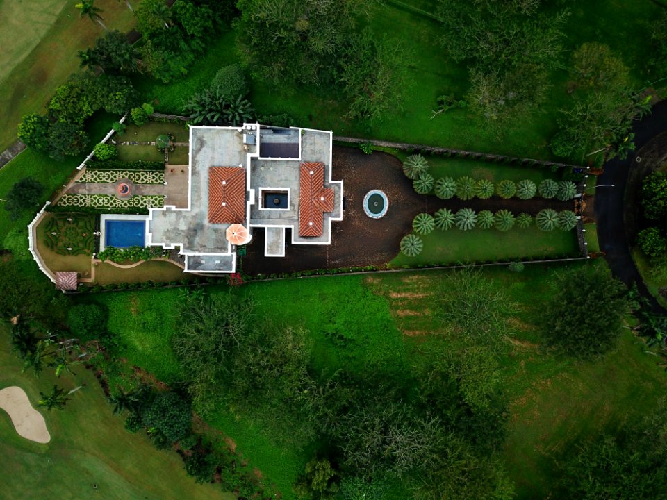 Aerial Photography Of House