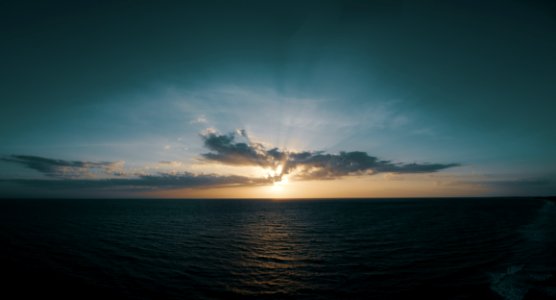 Body Of Water And White Clouds Photo