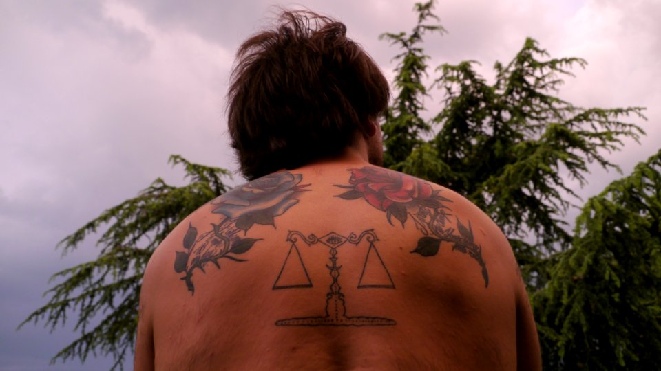 Tattoo Back Facial Hair Tree