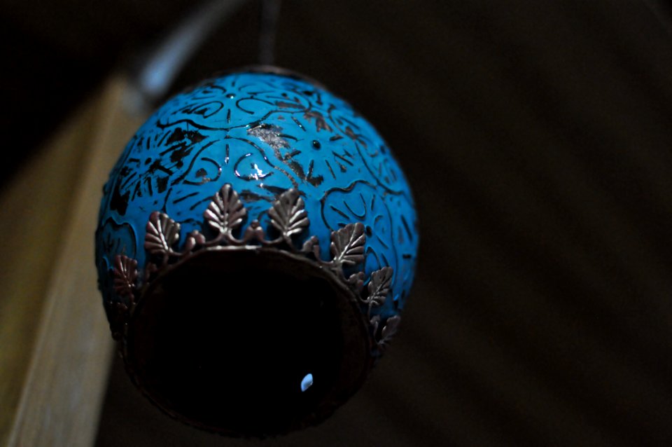 Blue Cobalt Blue Sphere