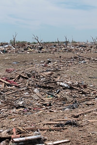 Oklahoma disaster ruin photo