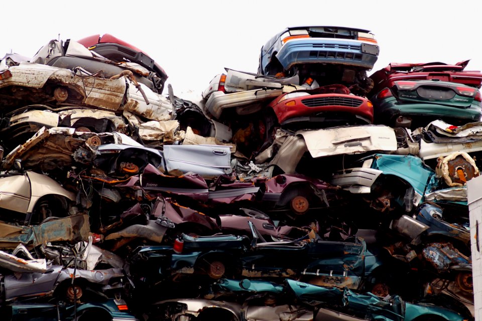 Motor Vehicle Scrap Car Waste