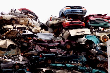 Motor Vehicle Scrap Car Waste