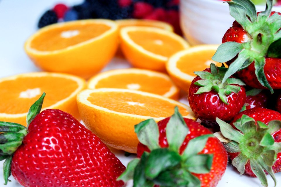 Strawberries And Oranges