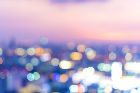 Blurred Bokeh Buildings