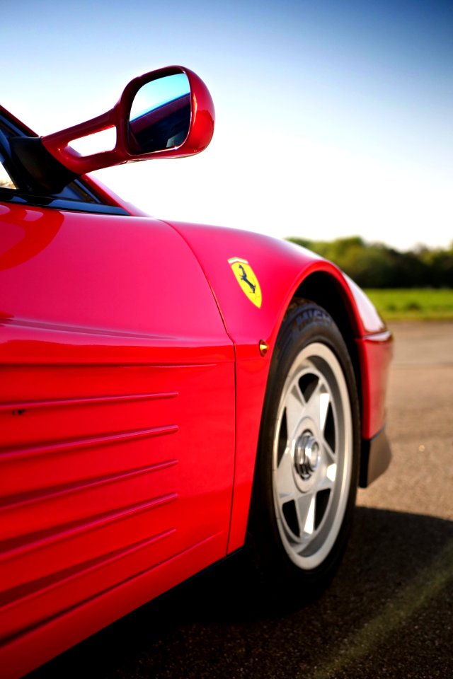 Photo Of Red Ferrari Sports Car