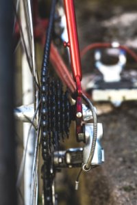 Close-Up Photo Of Bike Sprocket photo