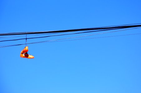 Sky Blue Yellow Cloud photo