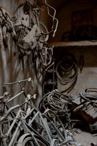 Metal Iron Scrap Art
