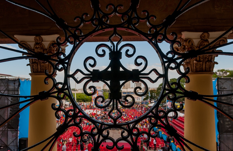 Wrought iron design artistic