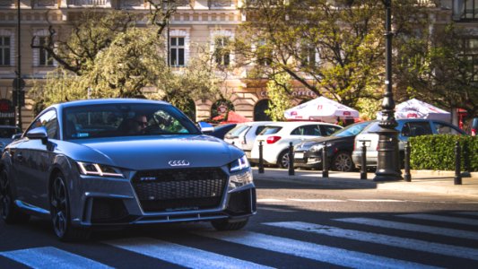 Photography Of Audi On Road