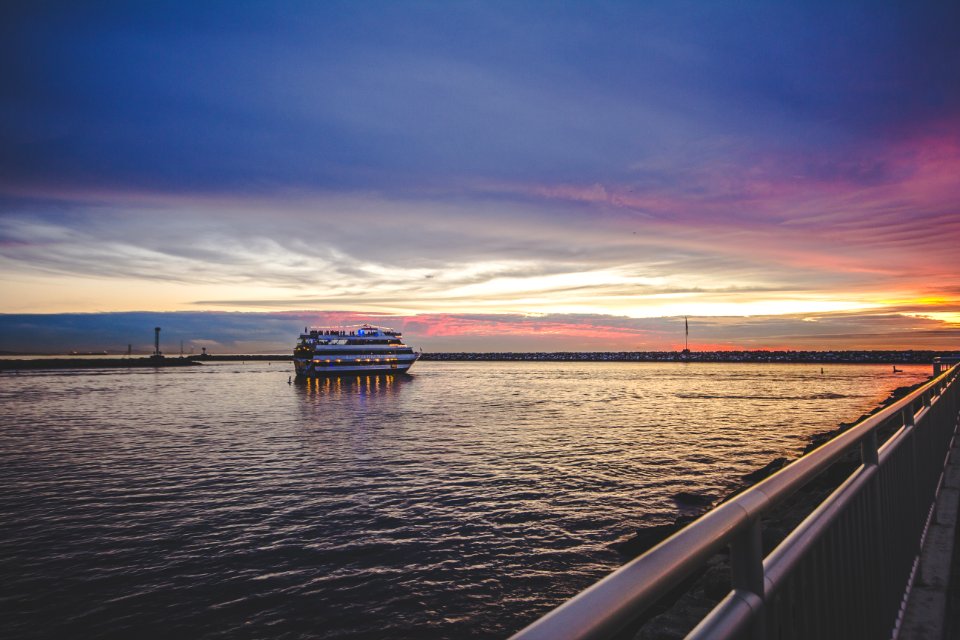 Photo Of Cruise Ship On Sea