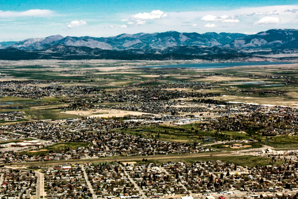 Areal Photo Of Village