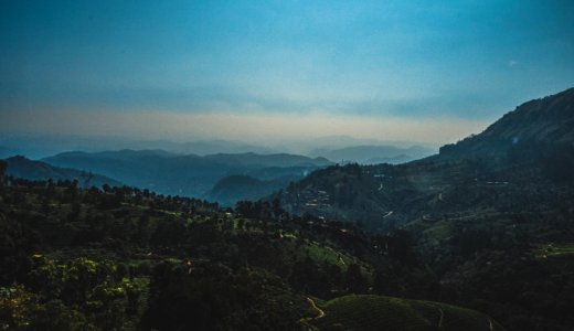 Aerial View Of Mountain