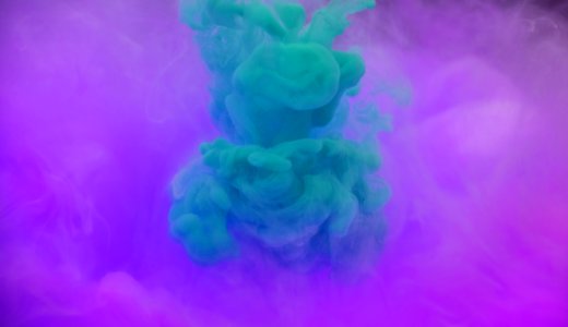 Acryllic Color Dissolving In Water