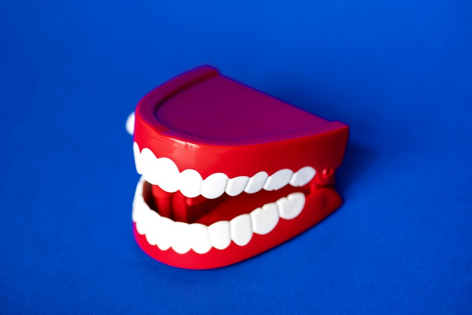Wind Up Chattering Teeth Toy