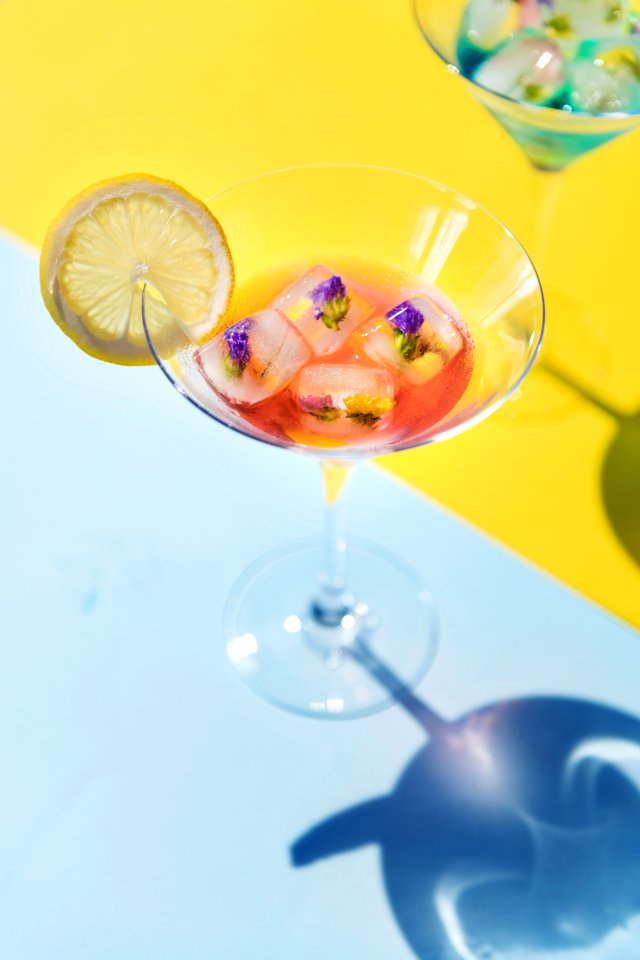Closeup Of Decorated Cocktail Summer Drink
