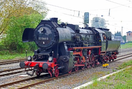 Transport Track Steam Engine Locomotive photo