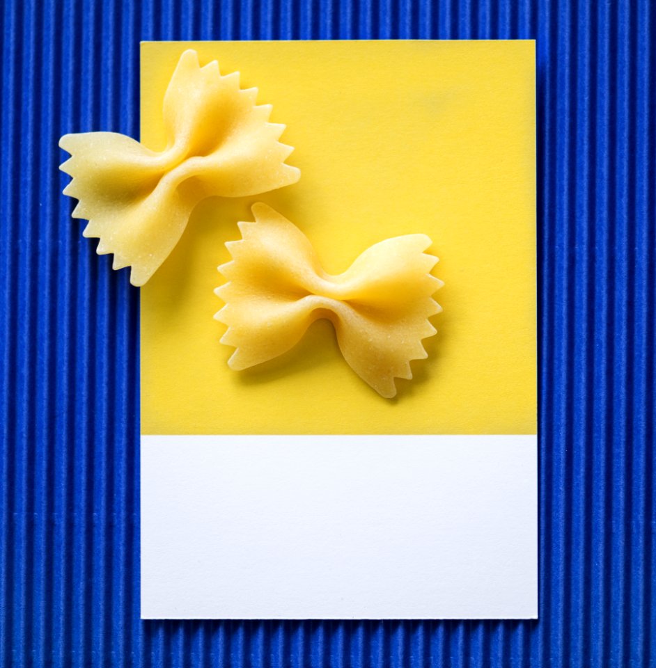 Background Blue Bow