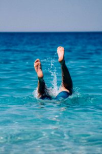 Person Underwater photo