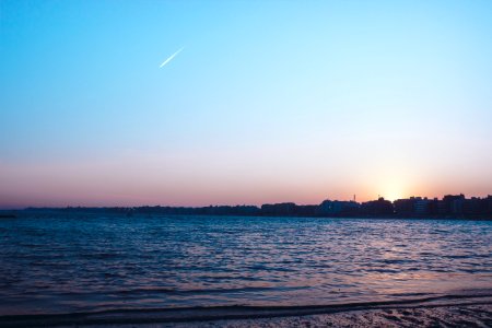 Ocean Under Blue Sky