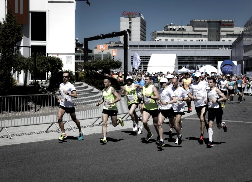 People Having A Marathon