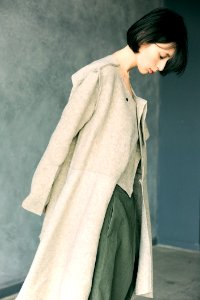 Woman Wearing Coat