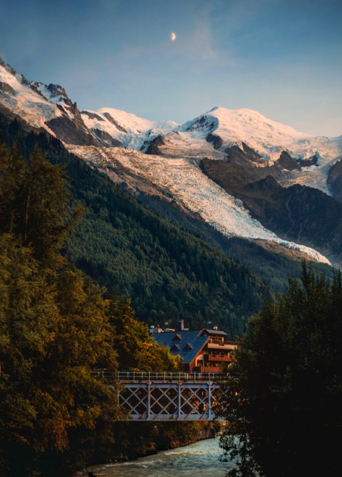 Scenic View Of The Mountains